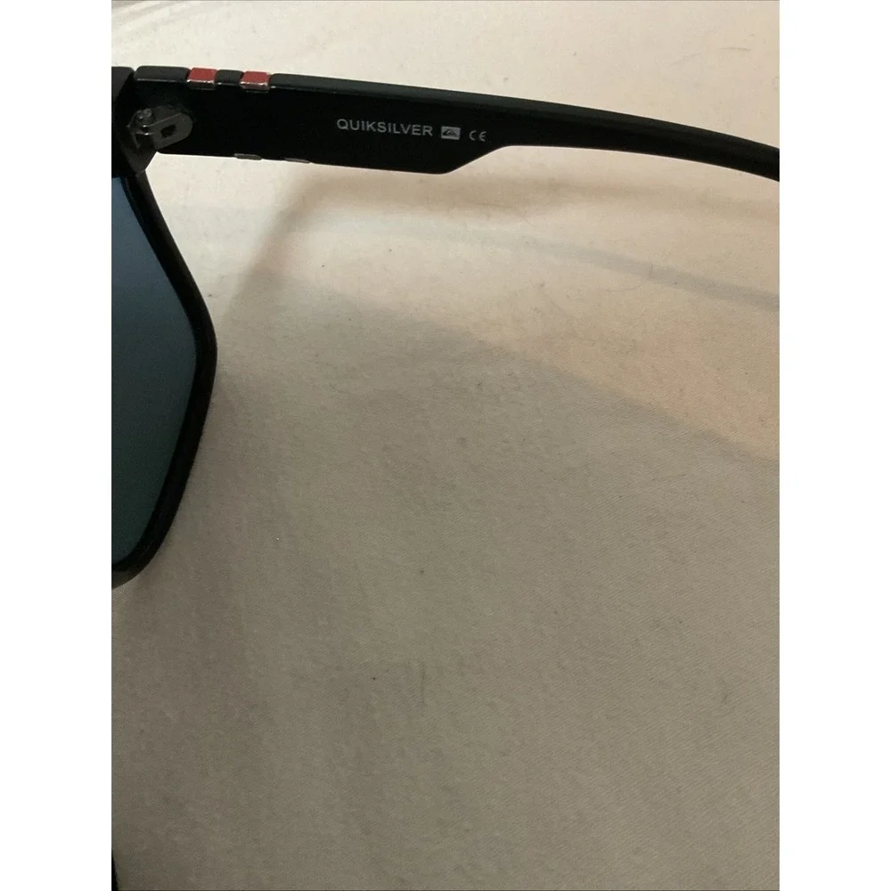 Men's sunglasses Quicksilver SCIFI Shield mirror Polarized UV400 Orange‎ Red